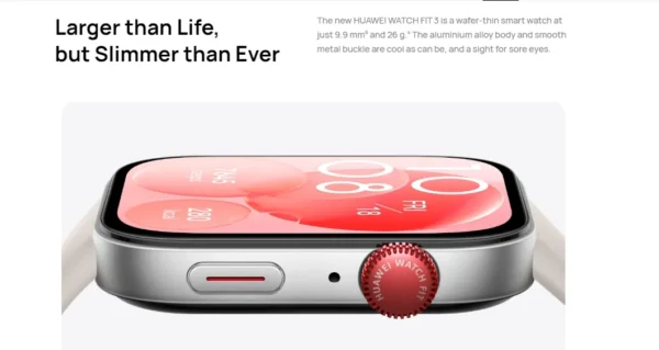 Huawei Watch Fit 3 smartwatch