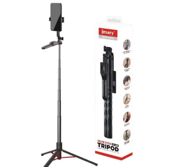 Telescopic Phone Selfie Stick Tripod With 360