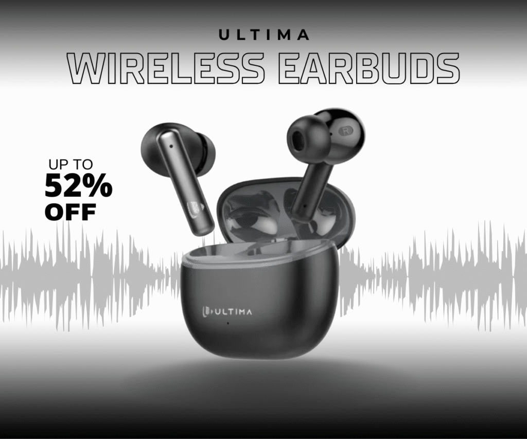Ultima Boom 141 ANC Earbuds (30 dB)