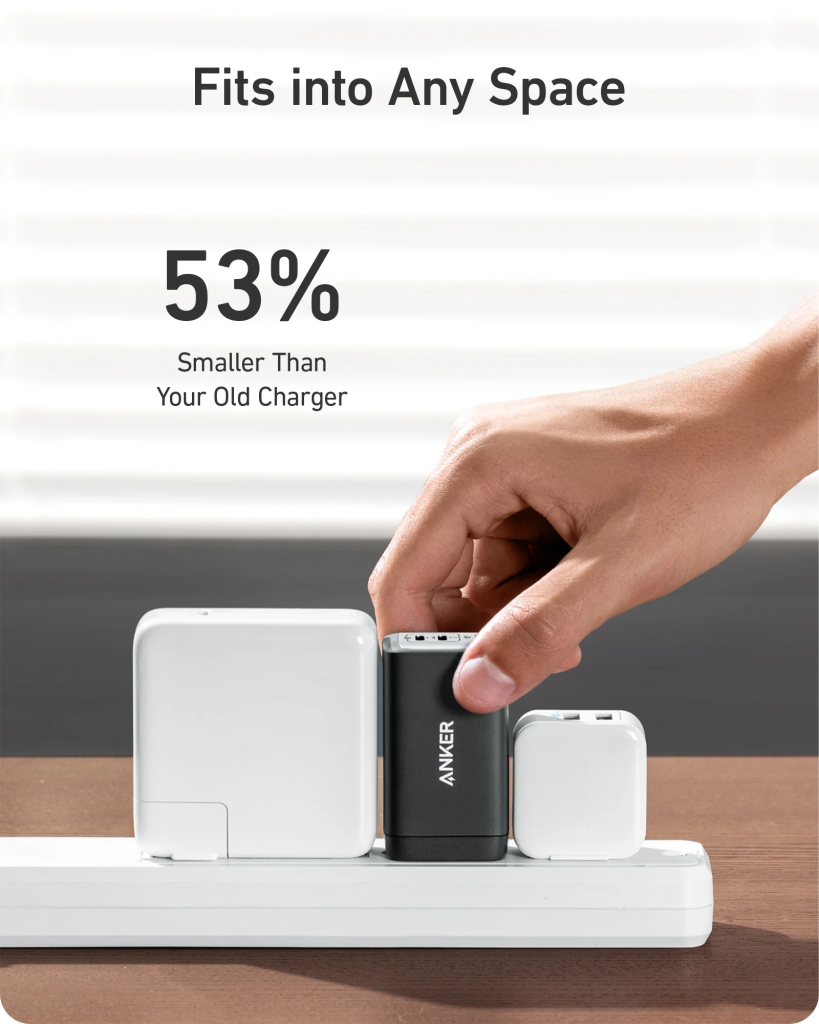 Smaller and compatible Anker Charger